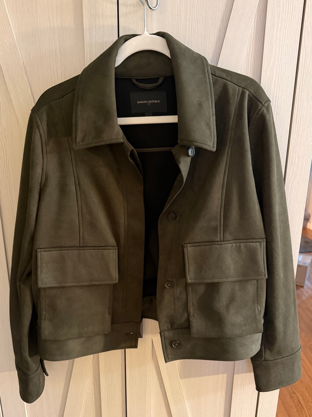 Banana Republic Faux Suede Jacket
